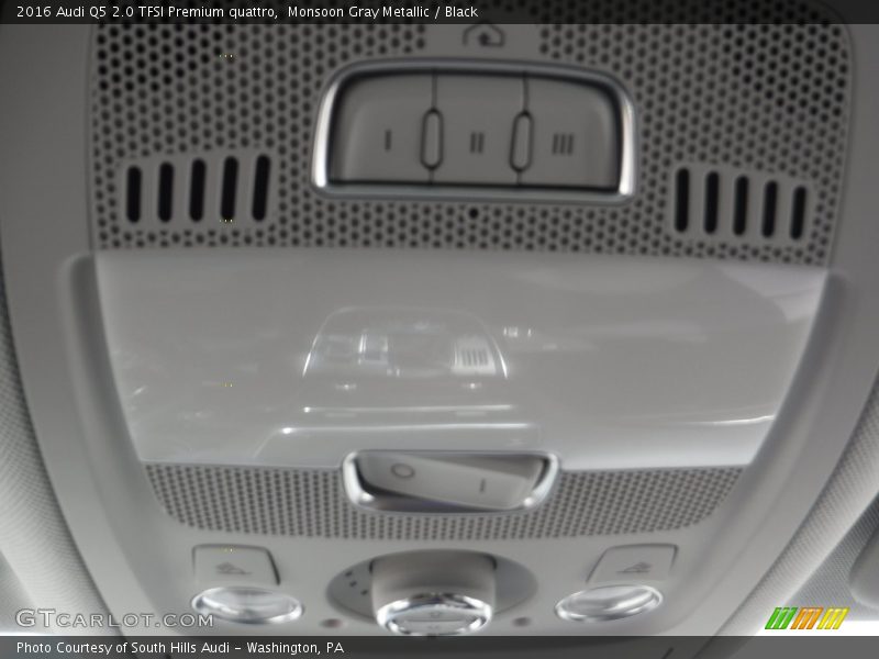 Monsoon Gray Metallic / Black 2016 Audi Q5 2.0 TFSI Premium quattro