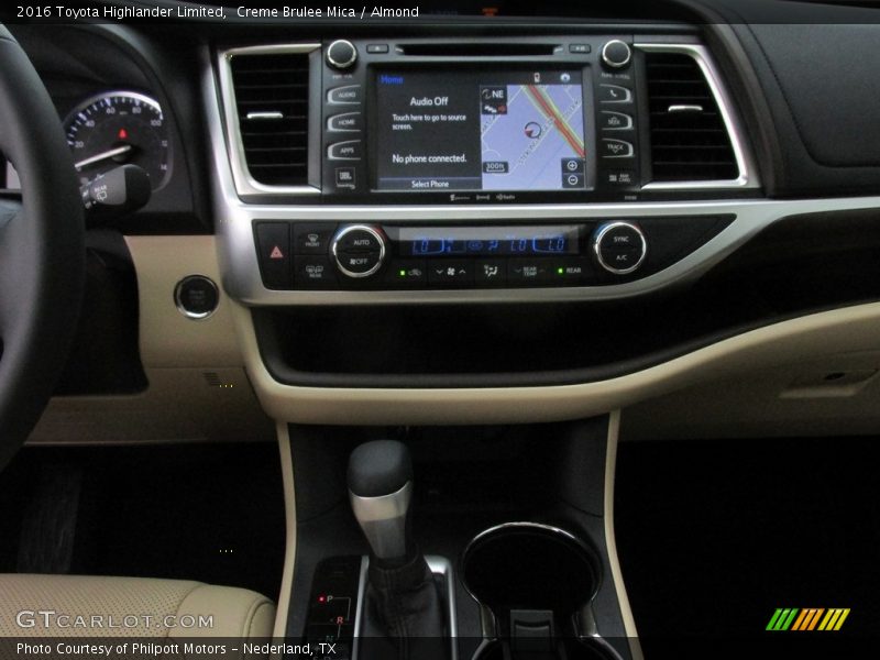 Creme Brulee Mica / Almond 2016 Toyota Highlander Limited