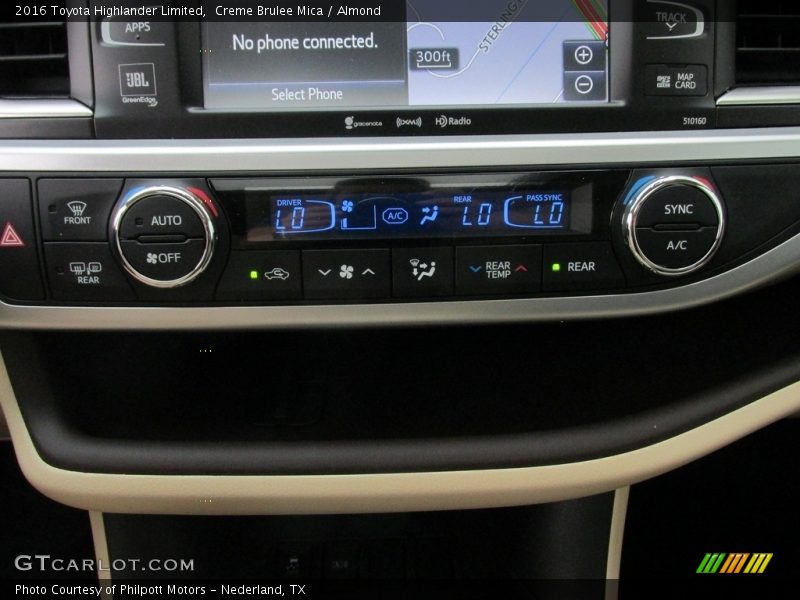 Creme Brulee Mica / Almond 2016 Toyota Highlander Limited