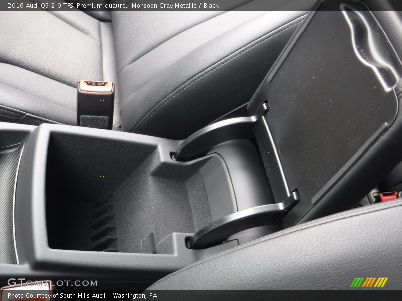 Monsoon Gray Metallic / Black 2016 Audi Q5 2.0 TFSI Premium quattro
