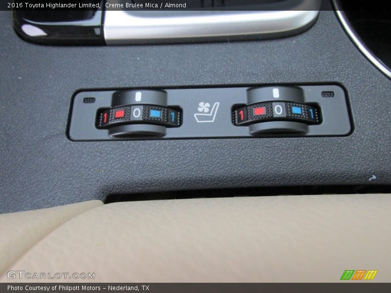 Creme Brulee Mica / Almond 2016 Toyota Highlander Limited
