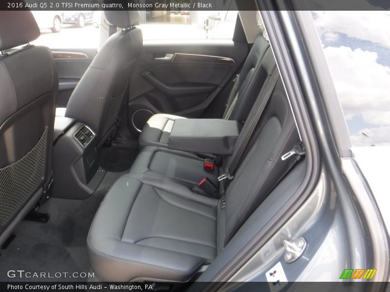 Monsoon Gray Metallic / Black 2016 Audi Q5 2.0 TFSI Premium quattro