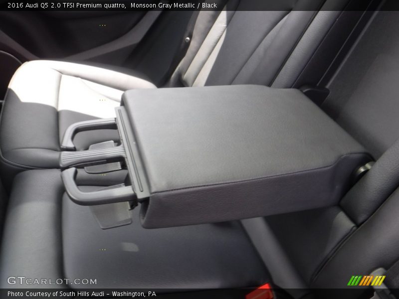 Monsoon Gray Metallic / Black 2016 Audi Q5 2.0 TFSI Premium quattro