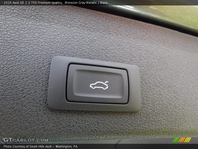 Monsoon Gray Metallic / Black 2016 Audi Q5 2.0 TFSI Premium quattro