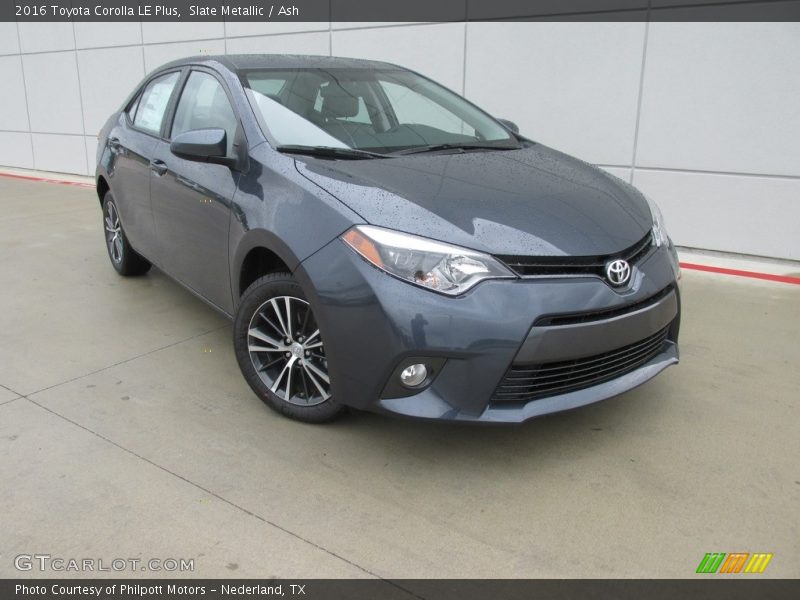 Front 3/4 View of 2016 Corolla LE Plus