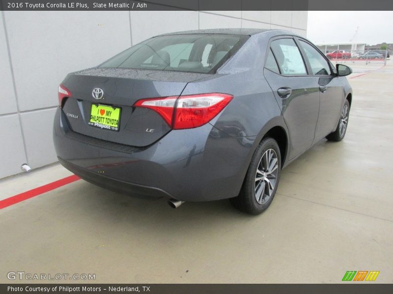 Slate Metallic / Ash 2016 Toyota Corolla LE Plus