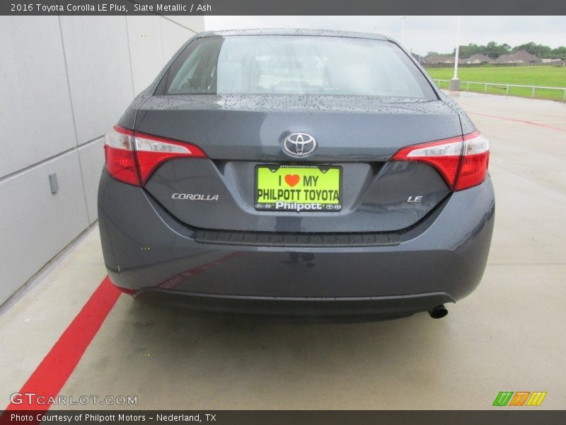 Slate Metallic / Ash 2016 Toyota Corolla LE Plus