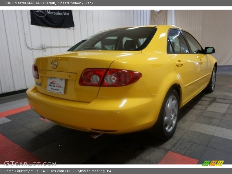 Speed Yellow / Black 2003 Mazda MAZDA6 i Sedan