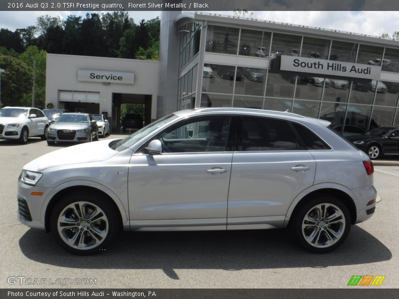 Florett Silver Metallic / Black 2016 Audi Q3 2.0 TSFI Prestige quattro