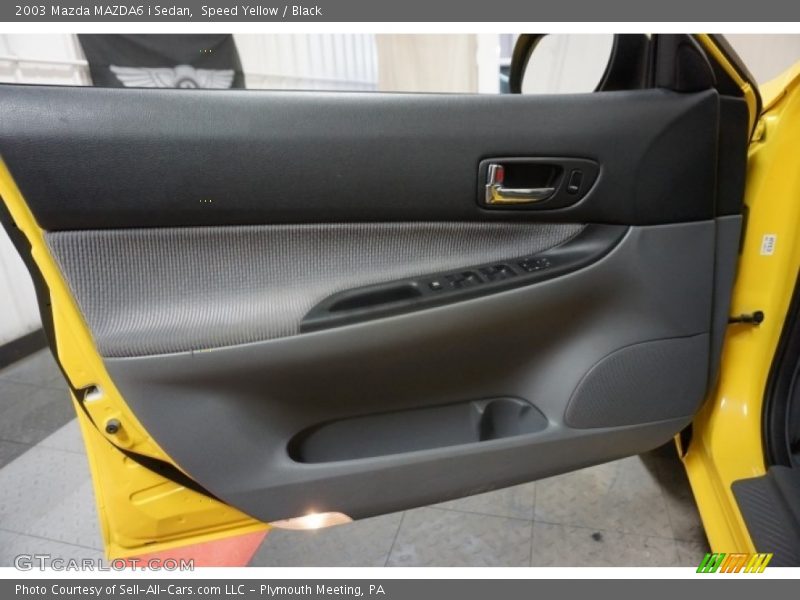 Speed Yellow / Black 2003 Mazda MAZDA6 i Sedan
