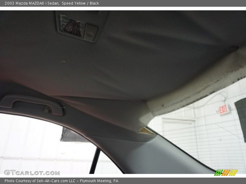 Speed Yellow / Black 2003 Mazda MAZDA6 i Sedan