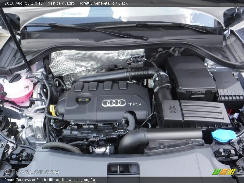 Florett Silver Metallic / Black 2016 Audi Q3 2.0 TSFI Prestige quattro