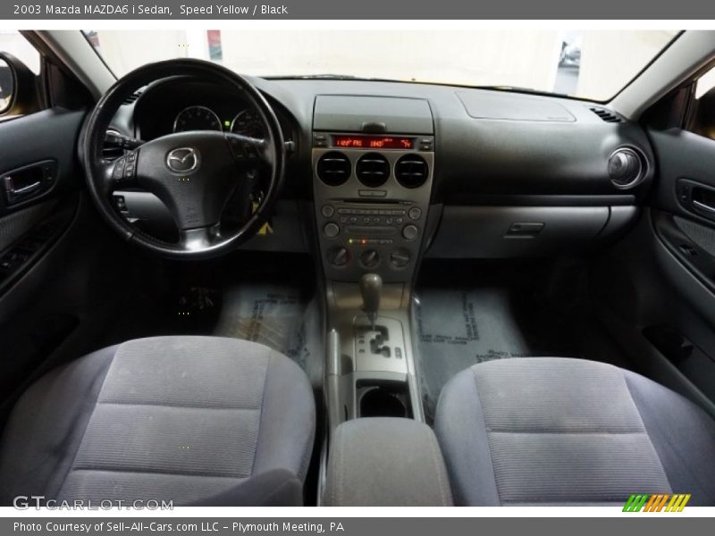 Speed Yellow / Black 2003 Mazda MAZDA6 i Sedan