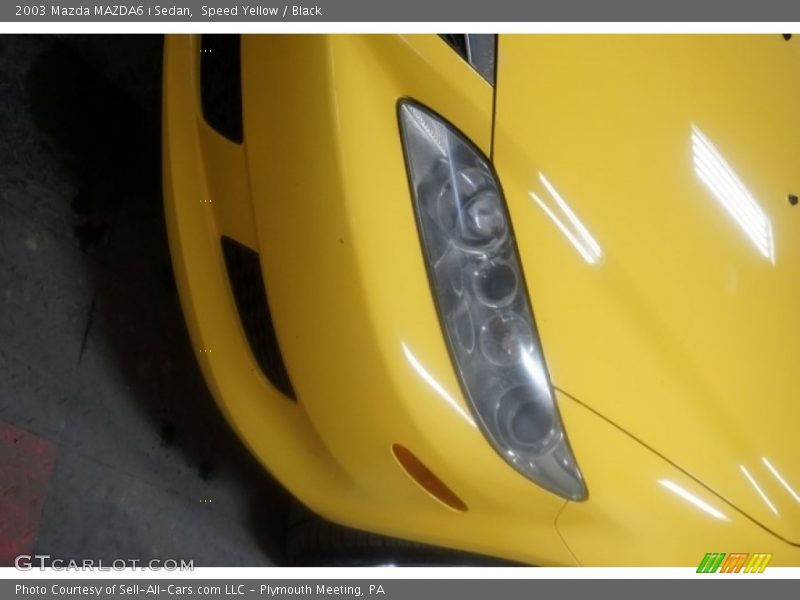 Speed Yellow / Black 2003 Mazda MAZDA6 i Sedan