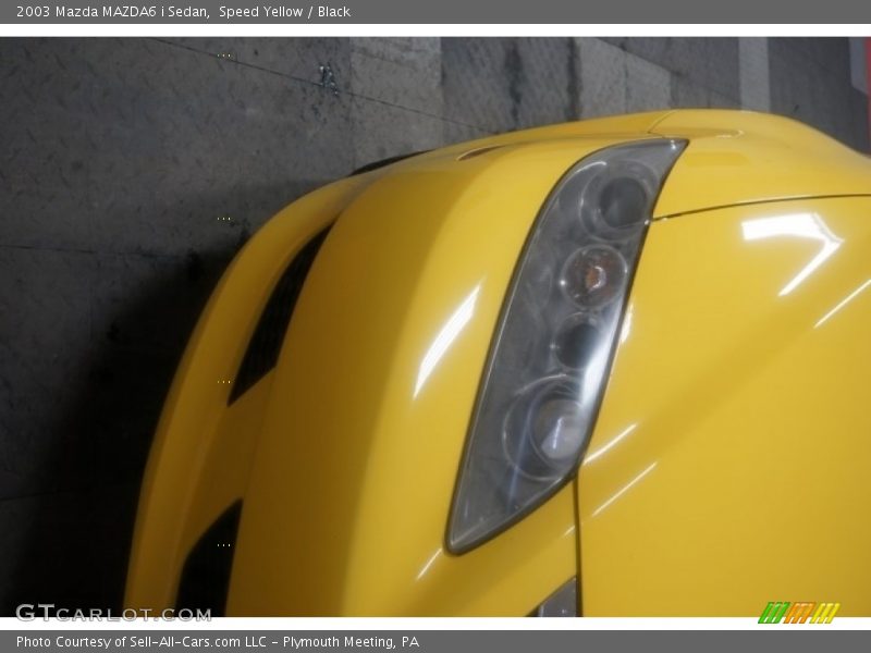 Speed Yellow / Black 2003 Mazda MAZDA6 i Sedan