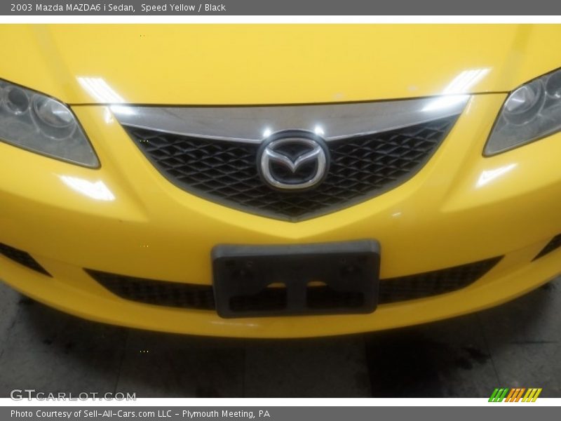 Speed Yellow / Black 2003 Mazda MAZDA6 i Sedan