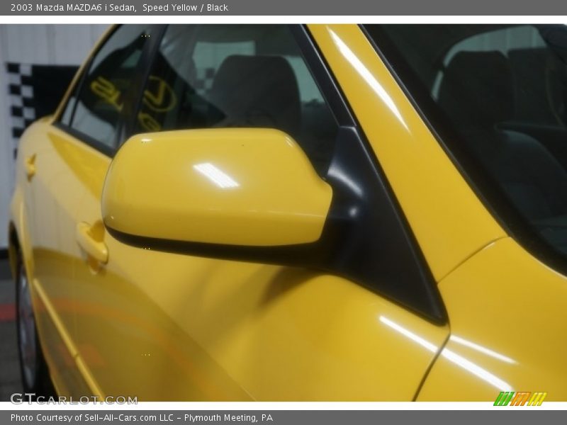 Speed Yellow / Black 2003 Mazda MAZDA6 i Sedan