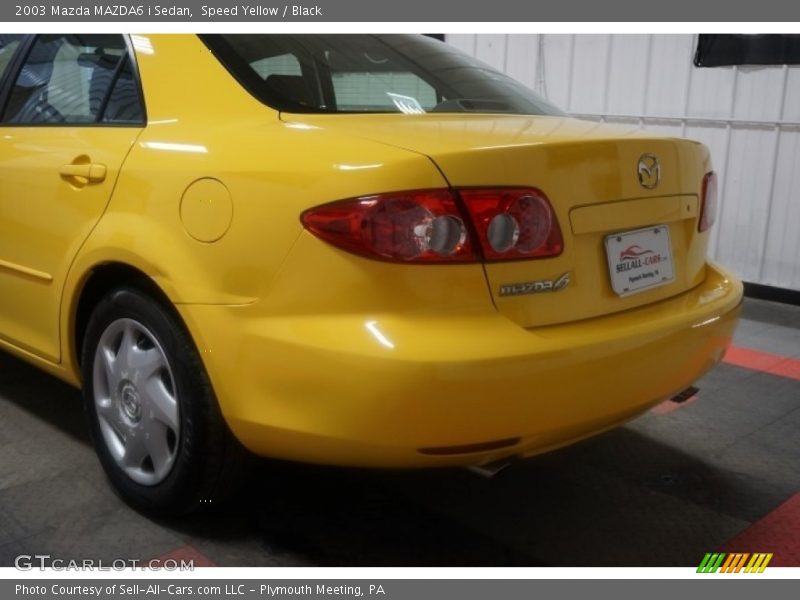 Speed Yellow / Black 2003 Mazda MAZDA6 i Sedan