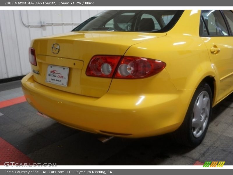 Speed Yellow / Black 2003 Mazda MAZDA6 i Sedan