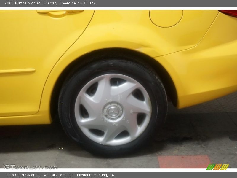 Speed Yellow / Black 2003 Mazda MAZDA6 i Sedan