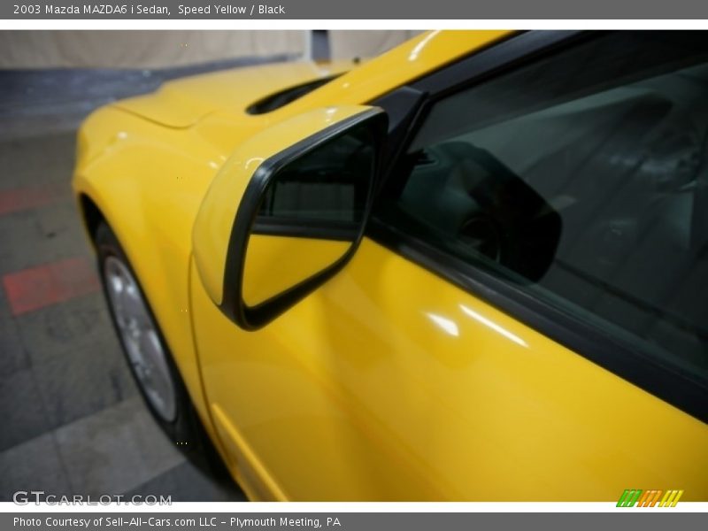 Speed Yellow / Black 2003 Mazda MAZDA6 i Sedan