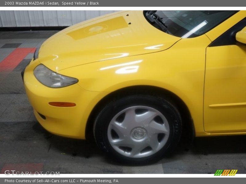 Speed Yellow / Black 2003 Mazda MAZDA6 i Sedan
