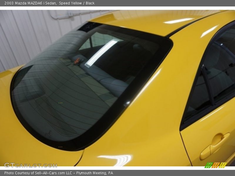 Speed Yellow / Black 2003 Mazda MAZDA6 i Sedan