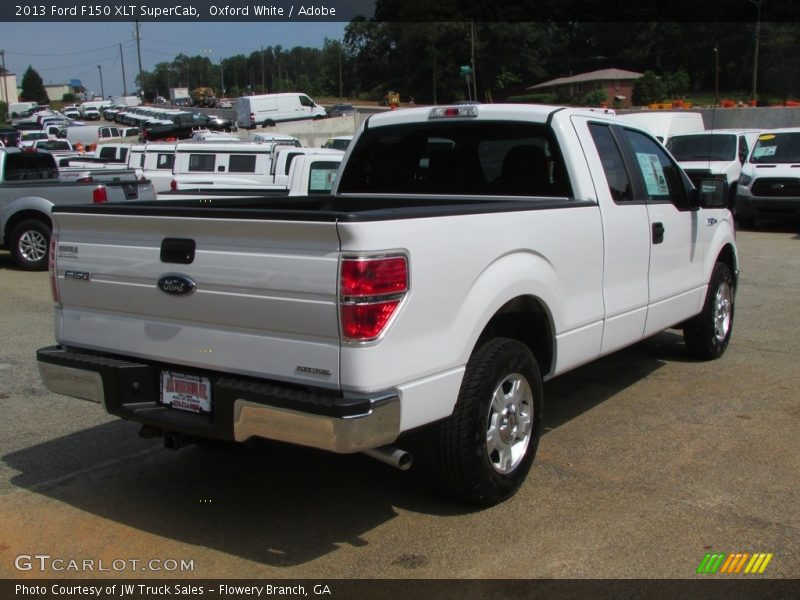 Oxford White / Adobe 2013 Ford F150 XLT SuperCab