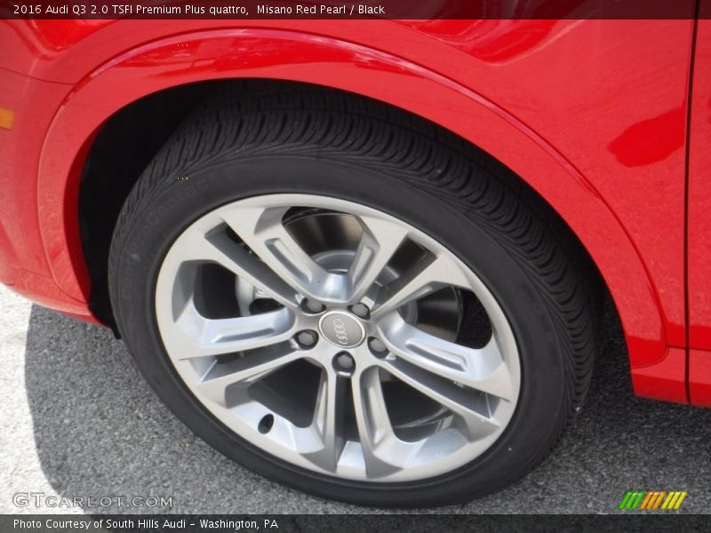 Misano Red Pearl / Black 2016 Audi Q3 2.0 TSFI Premium Plus quattro