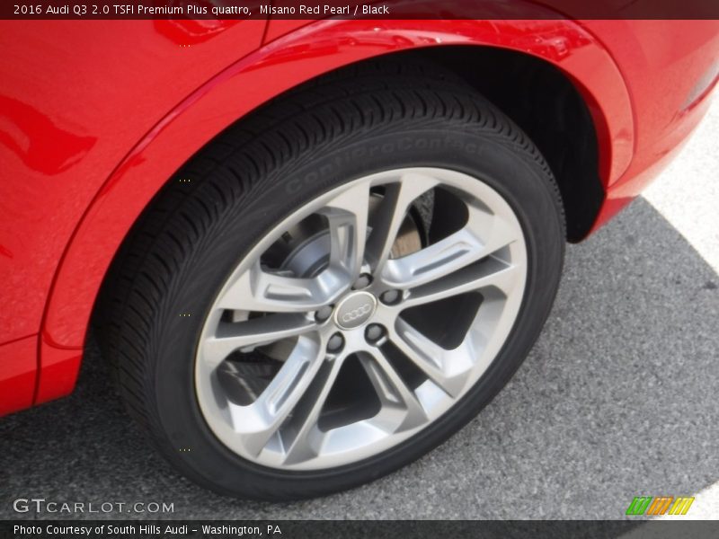 Misano Red Pearl / Black 2016 Audi Q3 2.0 TSFI Premium Plus quattro