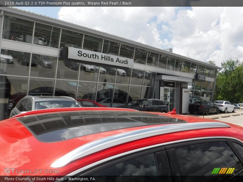 Misano Red Pearl / Black 2016 Audi Q3 2.0 TSFI Premium Plus quattro