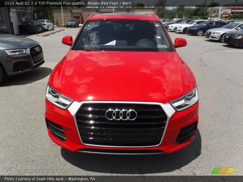 Misano Red Pearl / Black 2016 Audi Q3 2.0 TSFI Premium Plus quattro