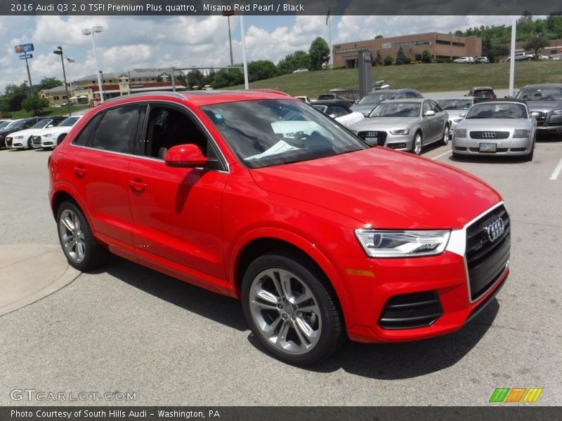 Misano Red Pearl / Black 2016 Audi Q3 2.0 TSFI Premium Plus quattro