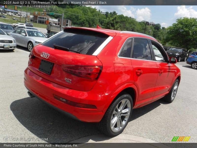 Misano Red Pearl / Black 2016 Audi Q3 2.0 TSFI Premium Plus quattro