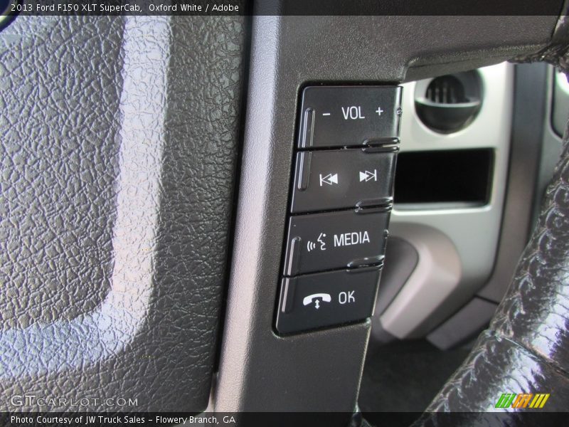 Oxford White / Adobe 2013 Ford F150 XLT SuperCab
