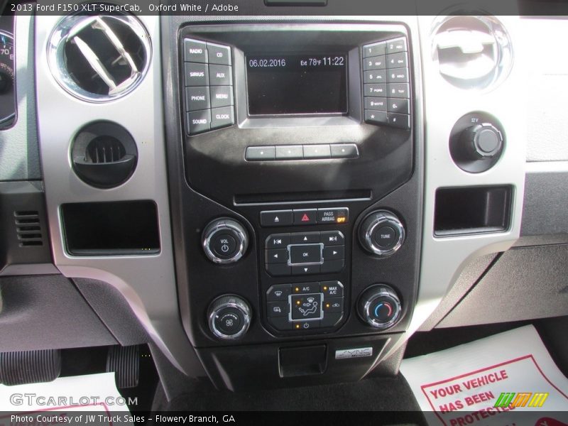 Oxford White / Adobe 2013 Ford F150 XLT SuperCab