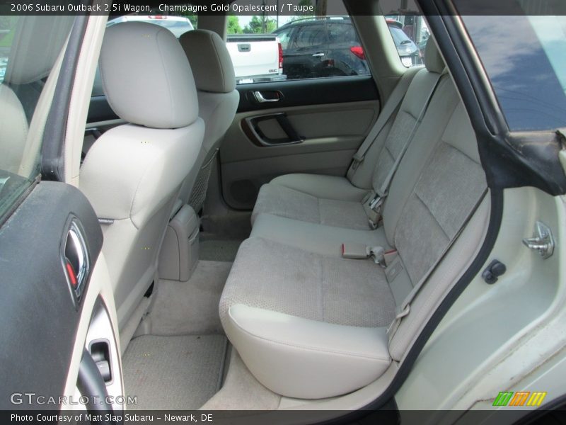 Champagne Gold Opalescent / Taupe 2006 Subaru Outback 2.5i Wagon