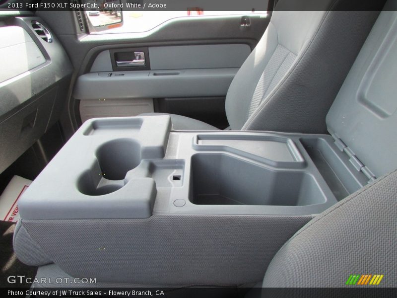 Oxford White / Adobe 2013 Ford F150 XLT SuperCab