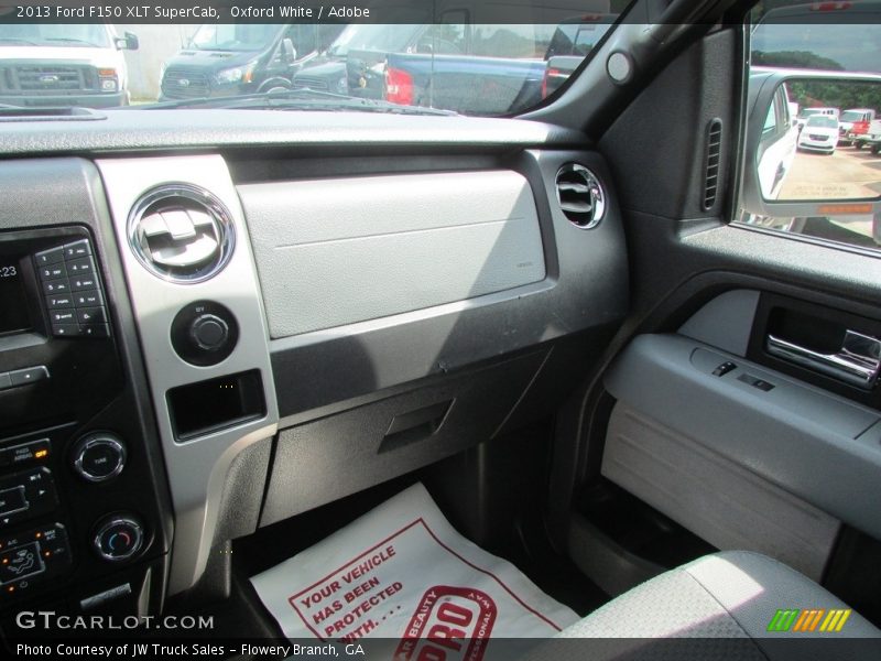 Oxford White / Adobe 2013 Ford F150 XLT SuperCab