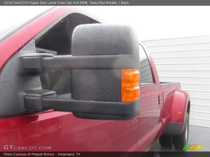Ruby Red Metallic / Black 2016 Ford F350 Super Duty Lariat Crew Cab 4x4 DRW