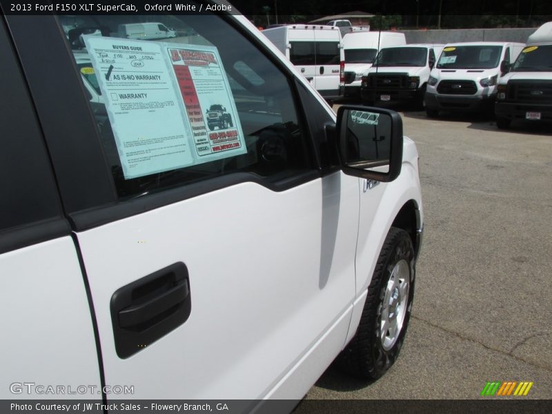 Oxford White / Adobe 2013 Ford F150 XLT SuperCab