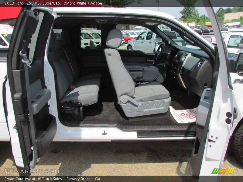 Oxford White / Adobe 2013 Ford F150 XLT SuperCab