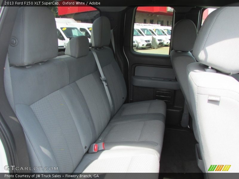 Oxford White / Adobe 2013 Ford F150 XLT SuperCab