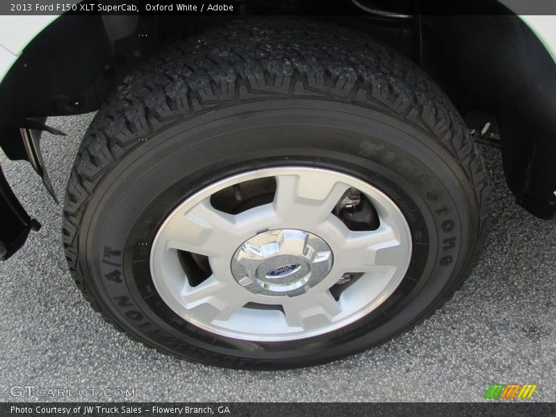 Oxford White / Adobe 2013 Ford F150 XLT SuperCab