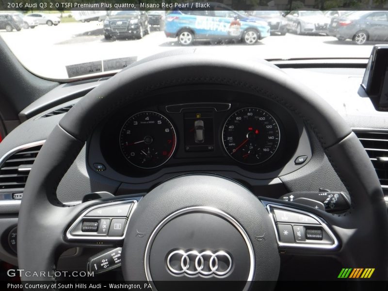 Misano Red Pearl / Black 2016 Audi Q3 2.0 TSFI Premium Plus quattro