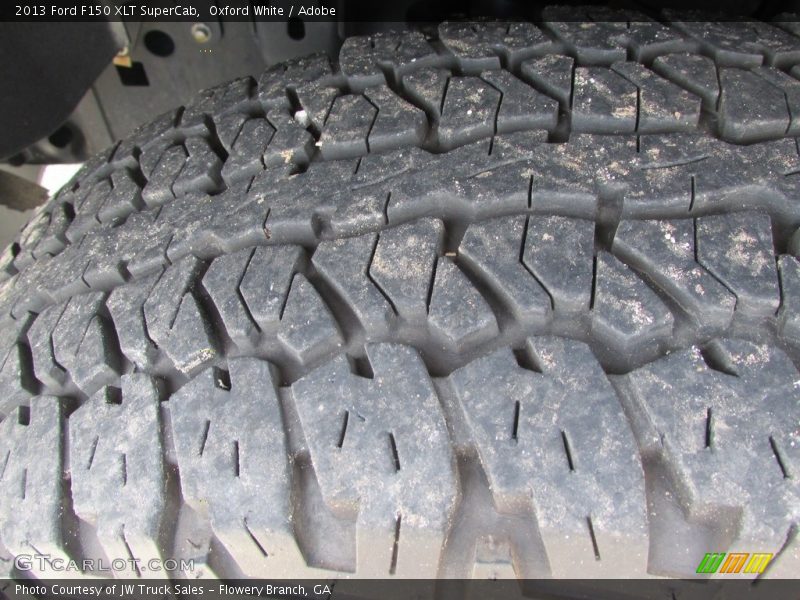 Oxford White / Adobe 2013 Ford F150 XLT SuperCab