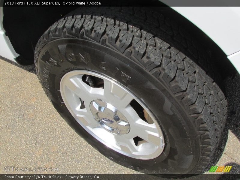 Oxford White / Adobe 2013 Ford F150 XLT SuperCab