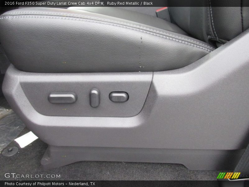Ruby Red Metallic / Black 2016 Ford F350 Super Duty Lariat Crew Cab 4x4 DRW