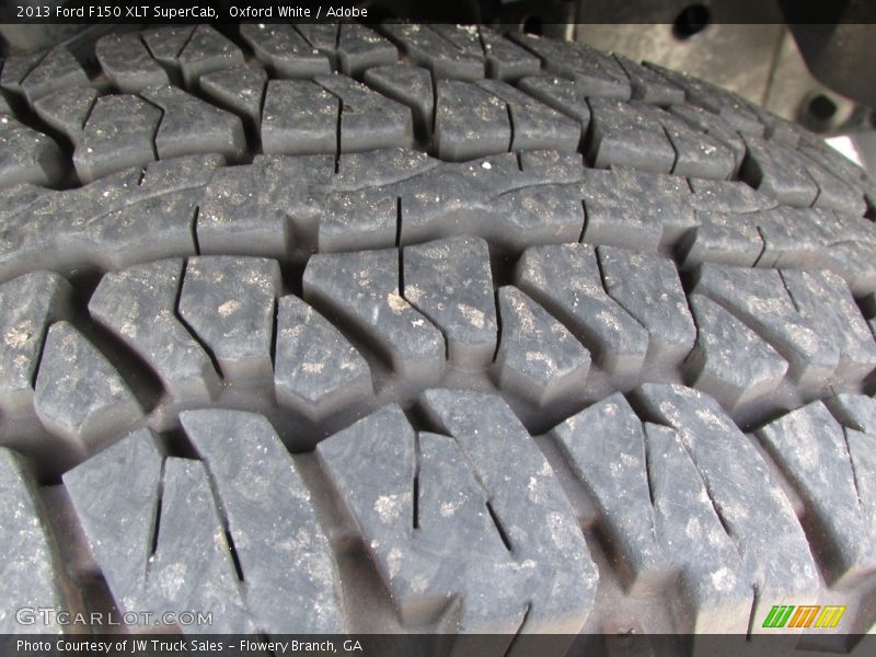 Oxford White / Adobe 2013 Ford F150 XLT SuperCab