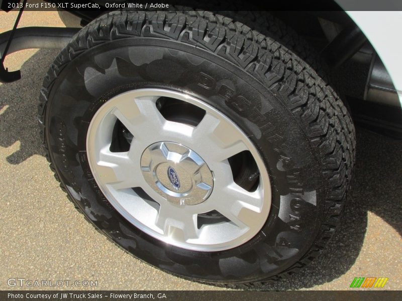 Oxford White / Adobe 2013 Ford F150 XLT SuperCab